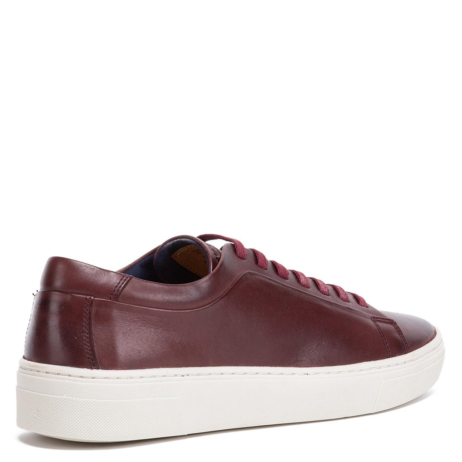 Zapatilla de cuero hombre Guante burdeo Germany-3