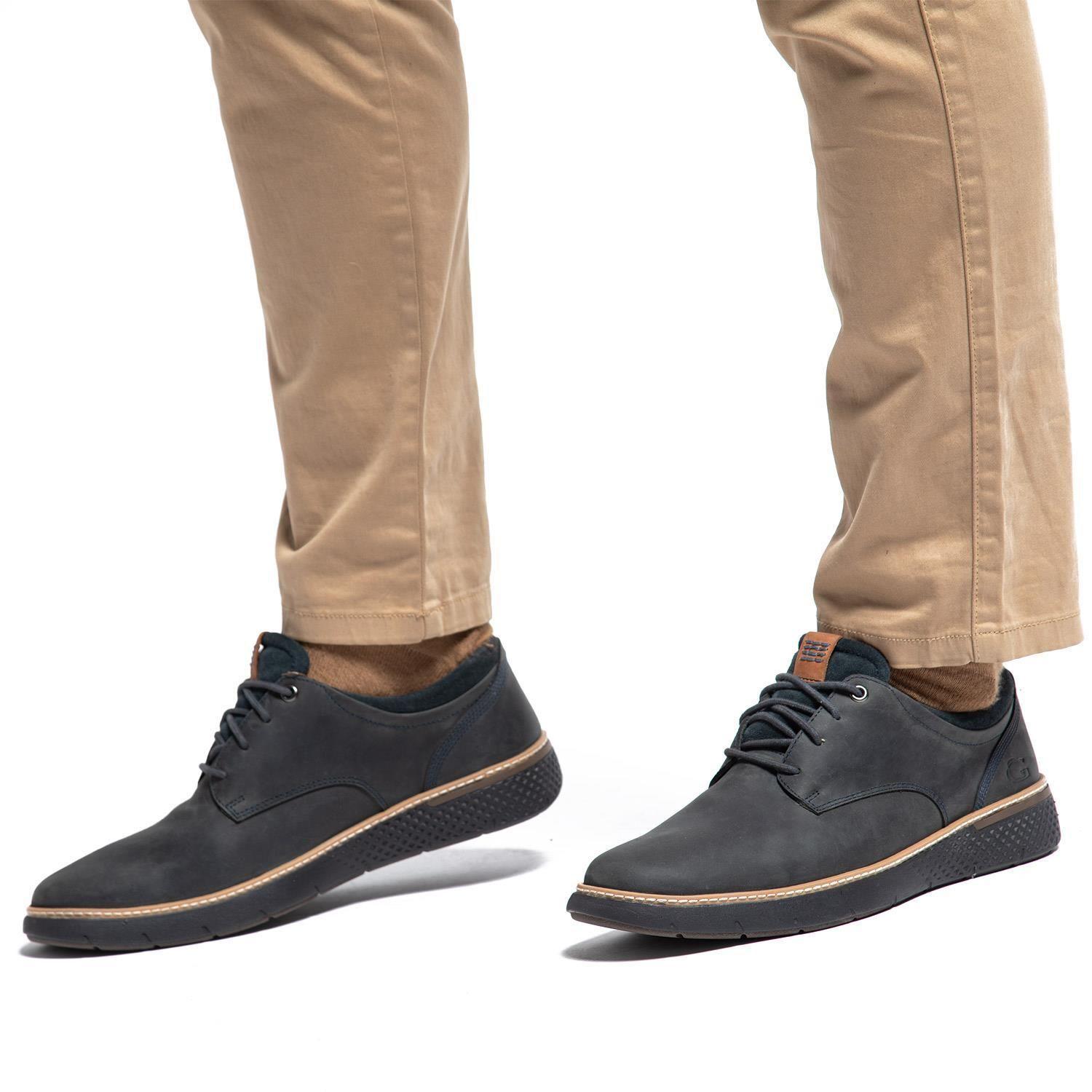 Zapato de cuero hombre Guante negro Colorado 0035362-1