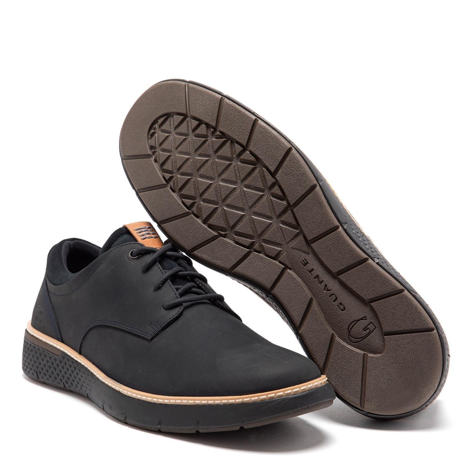Zapato de cuero hombre Guante negro Colorado 0035362-3