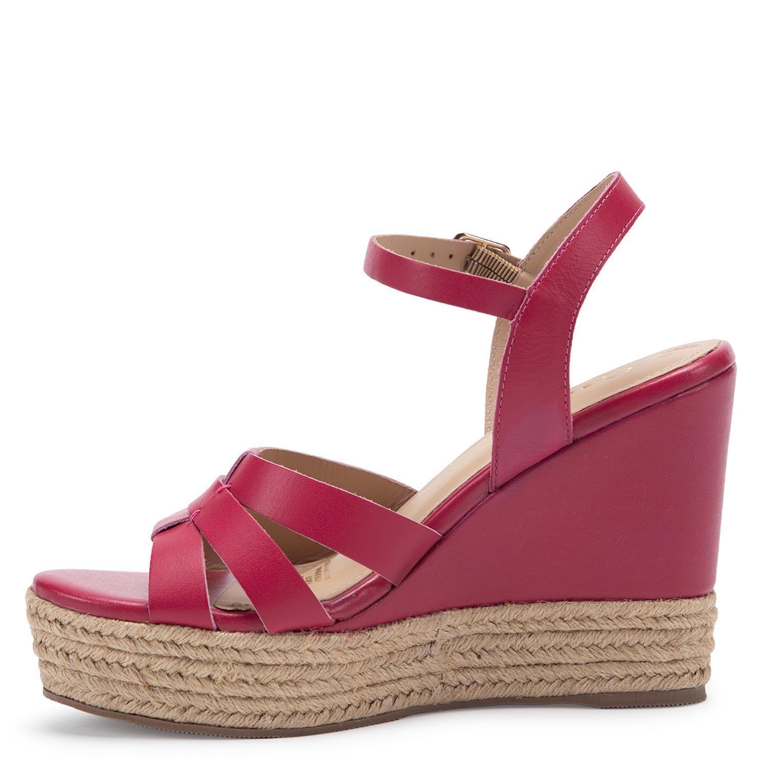 Sandalia de cuero mujer Gacel fucsia Gilda 0661224-2