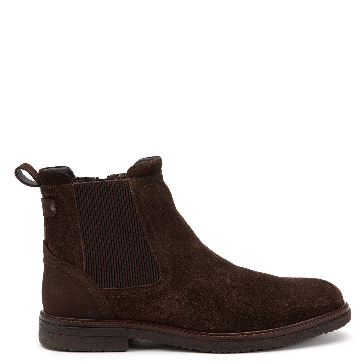 Botin de cuero hombre Guante chocolate Abbey 0036168-0
