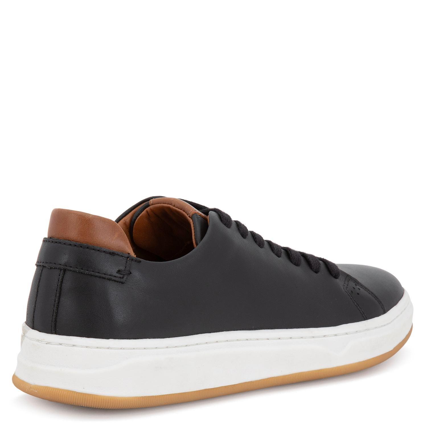 Zapatilla de cuero hombre Guante negro Hamilton-3