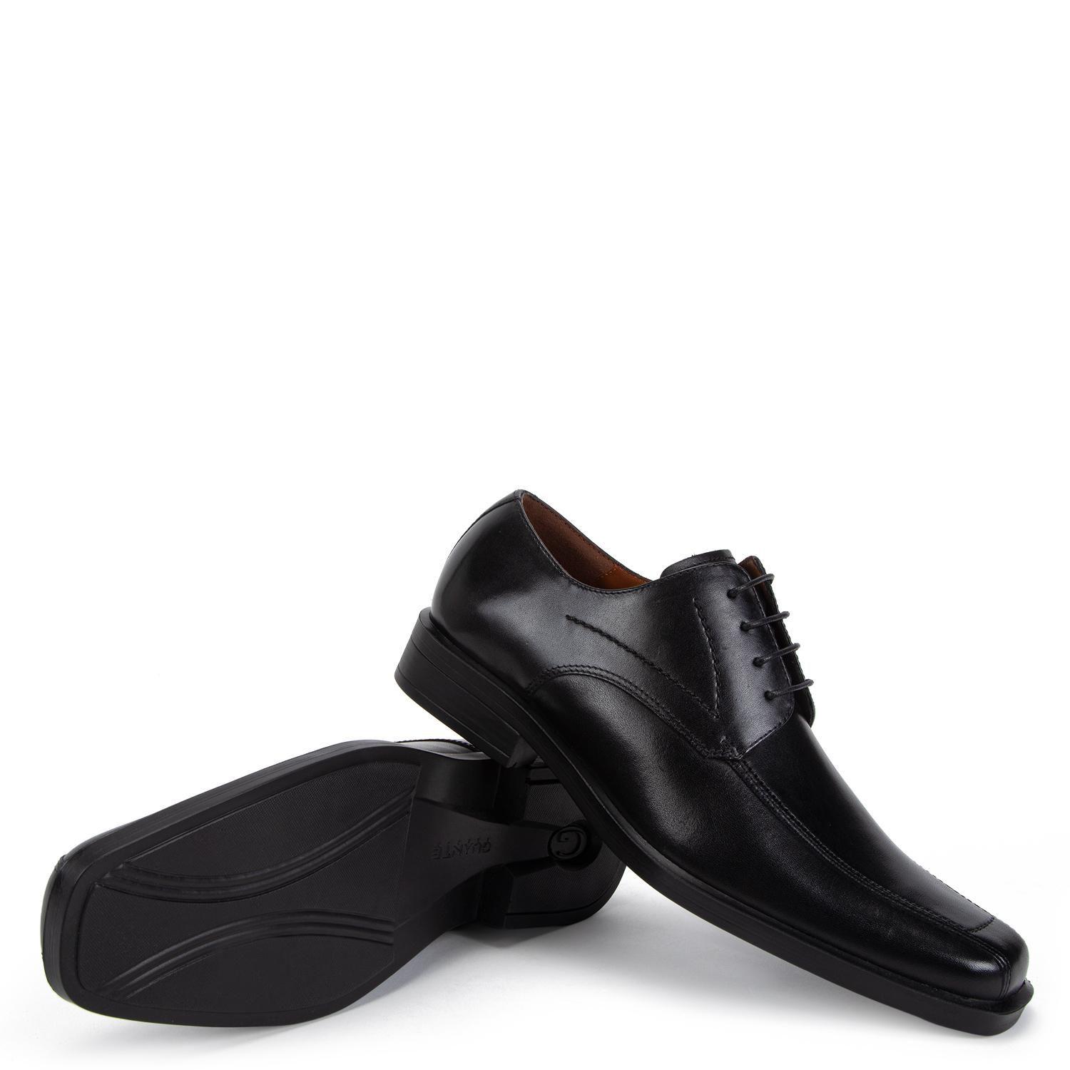 Zapato de cuero hombre Guante negro Firenze-3