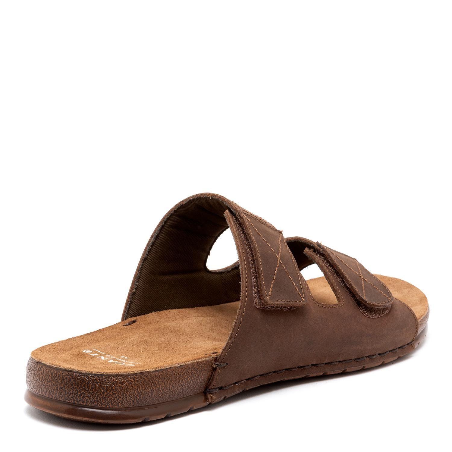 Sandalia de cuero hombre Guante Chocolate Alicante 0034801-4