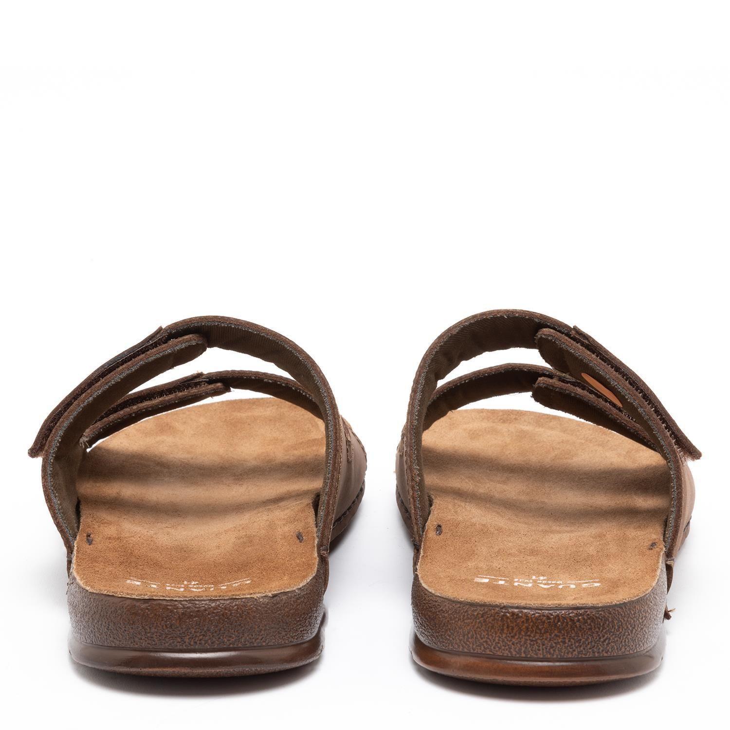 Sandalia de cuero hombre Guante Chocolate Alicante 0034801-5