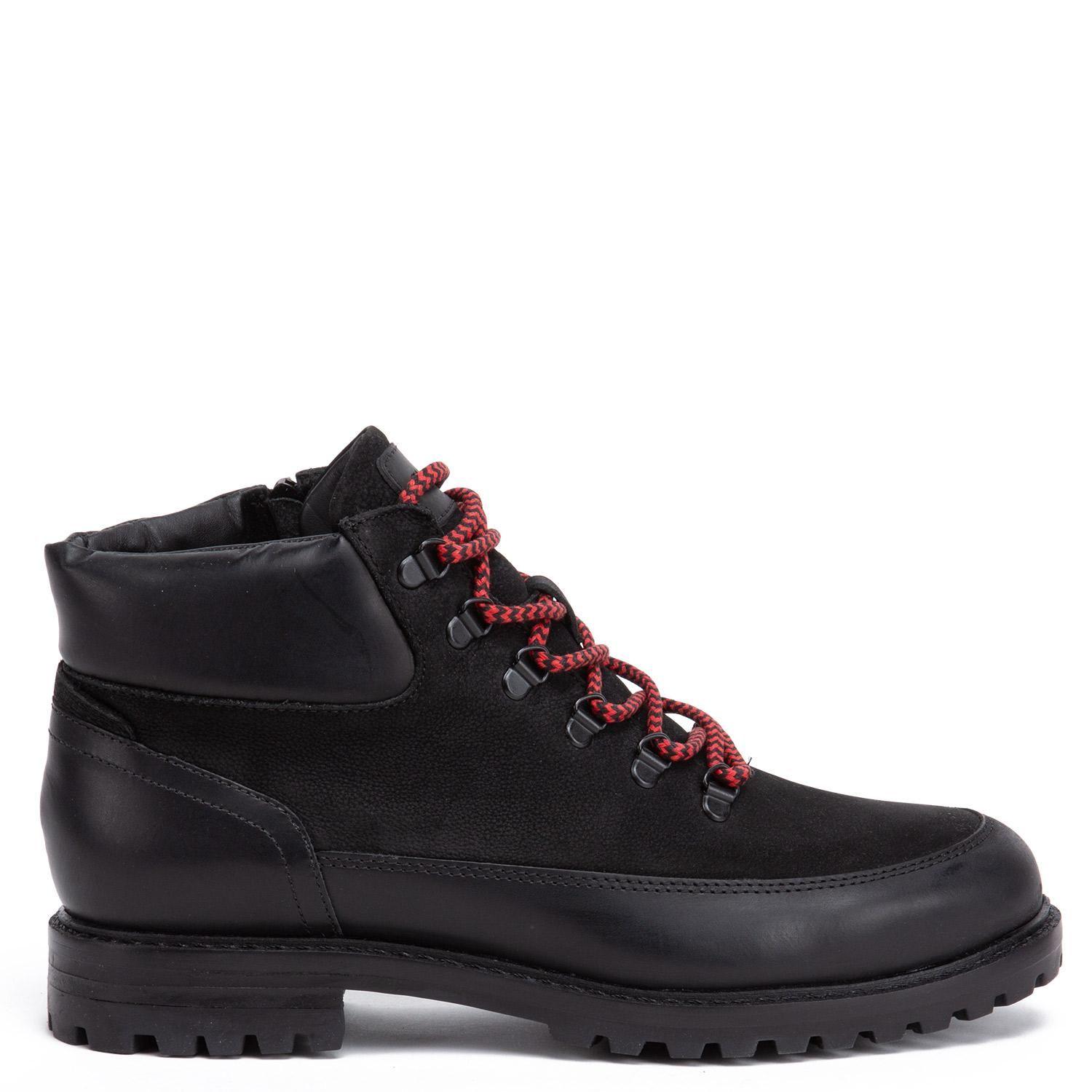 Botin de cuero hombre Guante negro Estocolmo 0035815-0