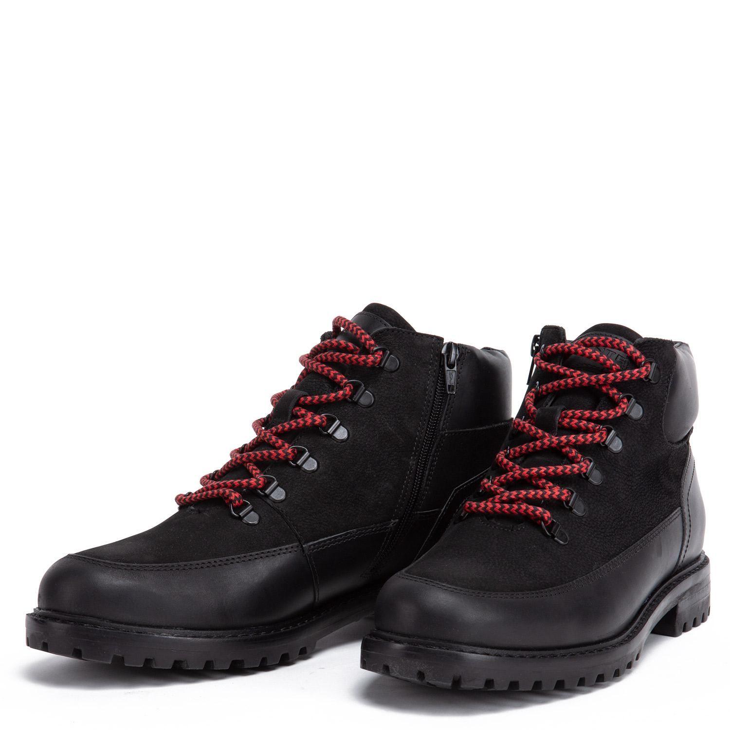 Botin de cuero hombre Guante negro Estocolmo 0035815-3