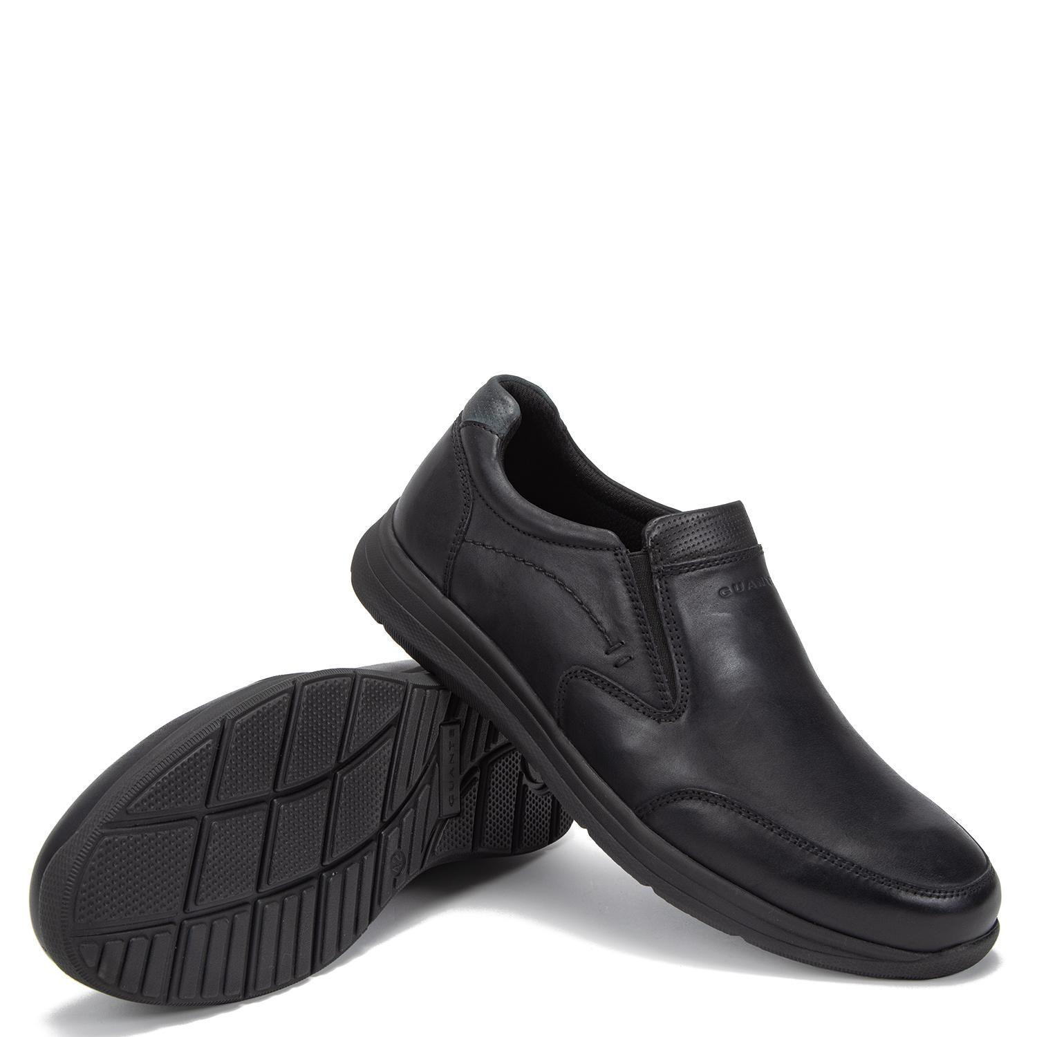 Zapato de cuero hombre Guante negro Calcuta-3