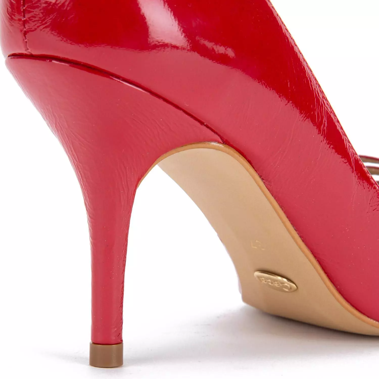 Zapato de cuero mujer Gacel Rojo Irune 0660420-3