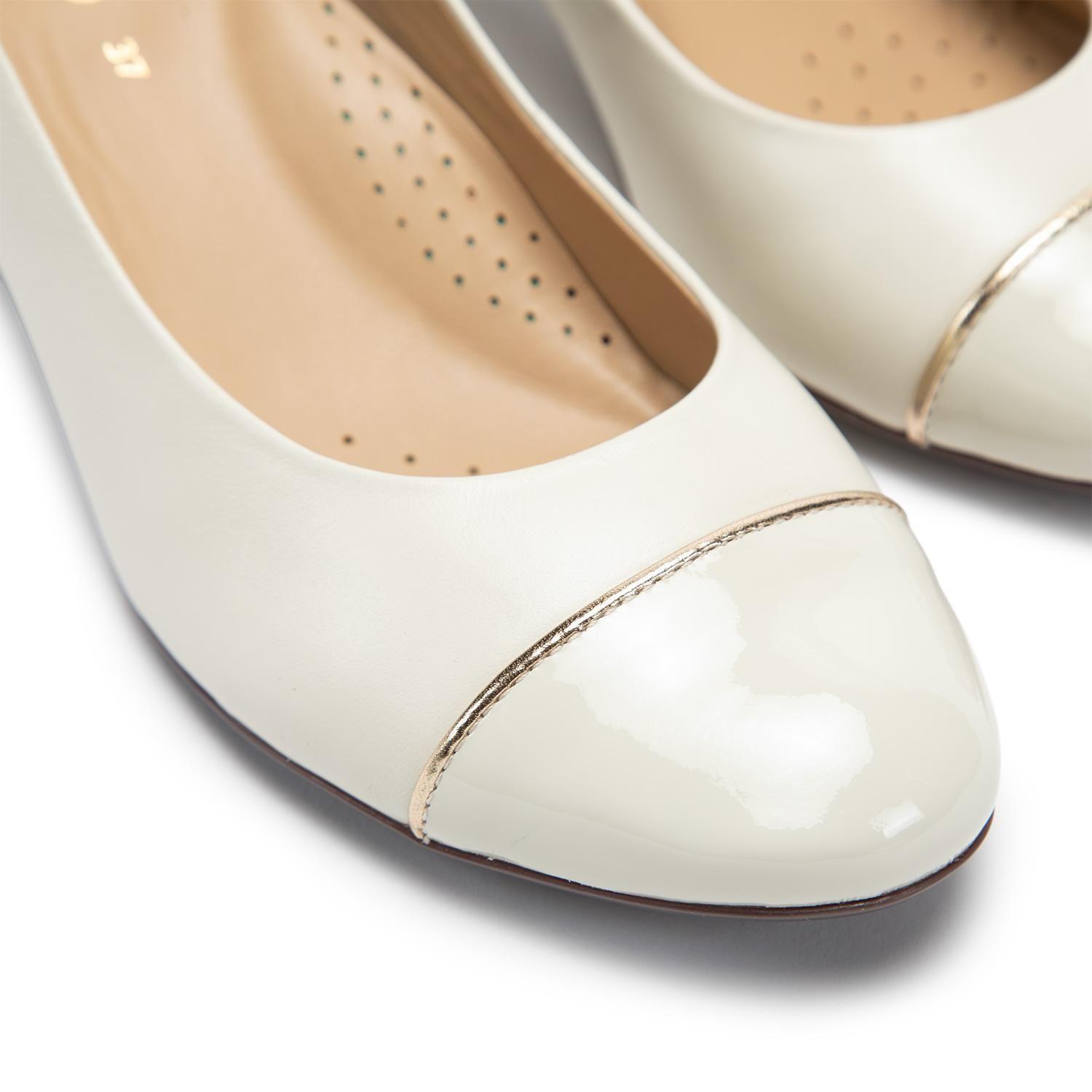 Zapato de cuero mujer Gacel crudo Elisa-5
