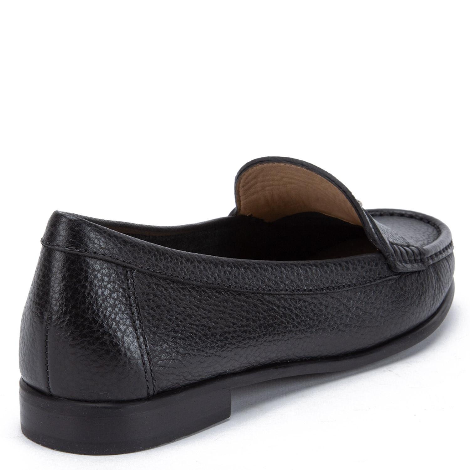 Mocasin de cuero mujer Gacel negro Siri-4