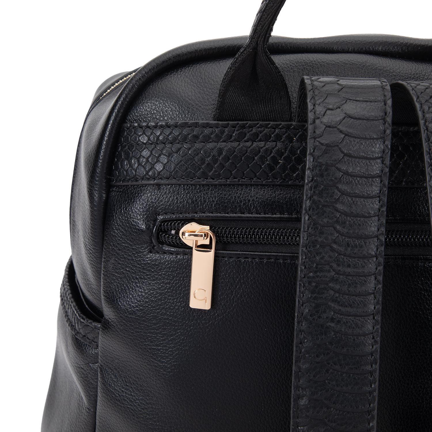 Mochila mujer Gacel negro grande-7