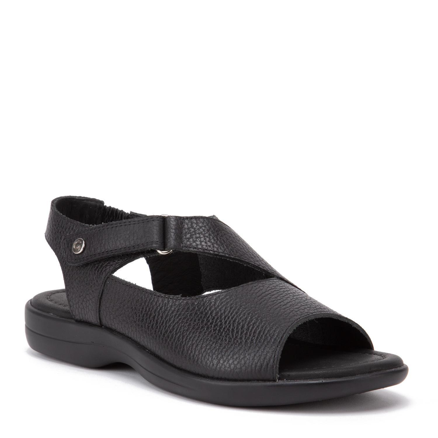Sandalia de cuero mujer Gacel Negro Arely 0660315-2