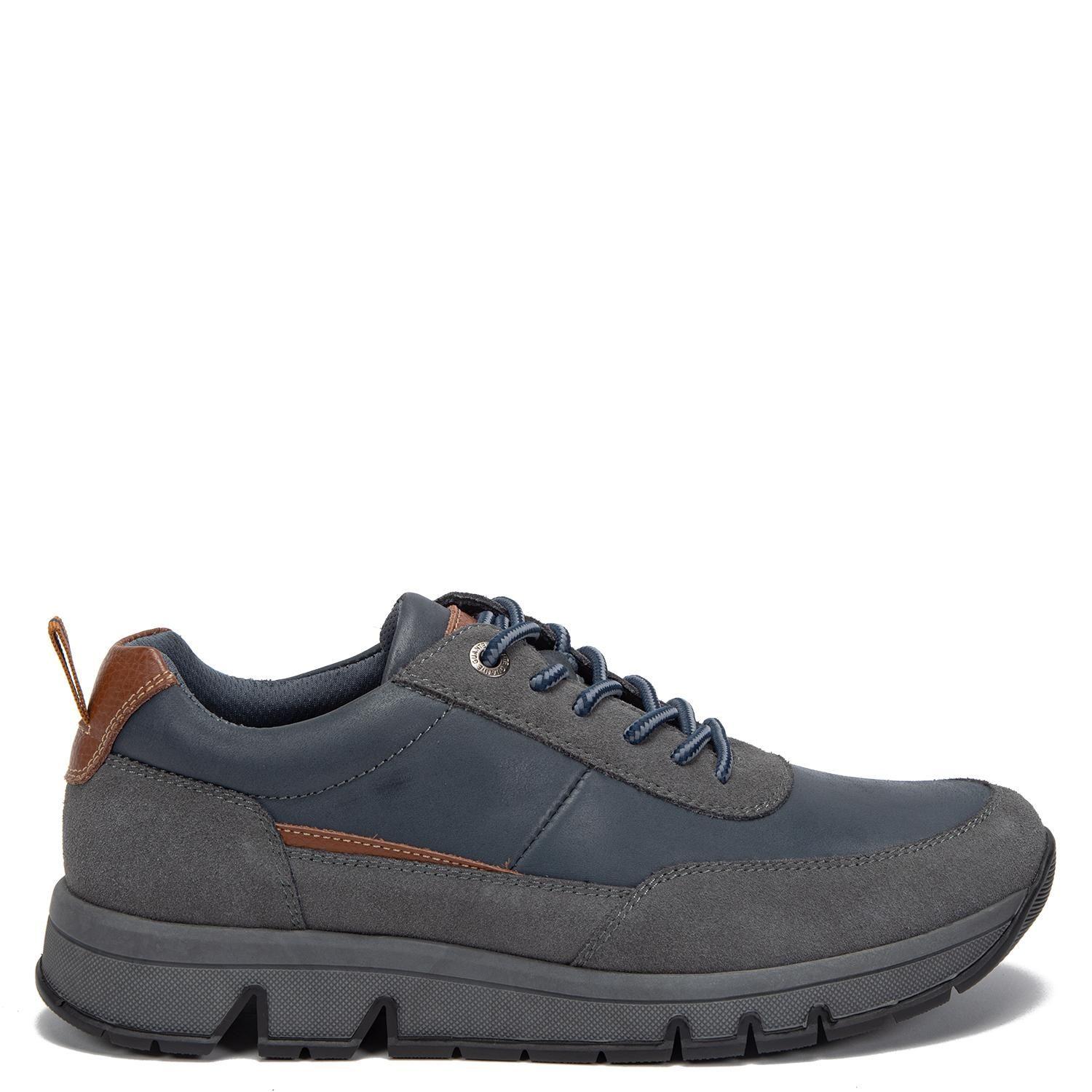 Zapatilla de cuero hombre Guante azul Rio-0