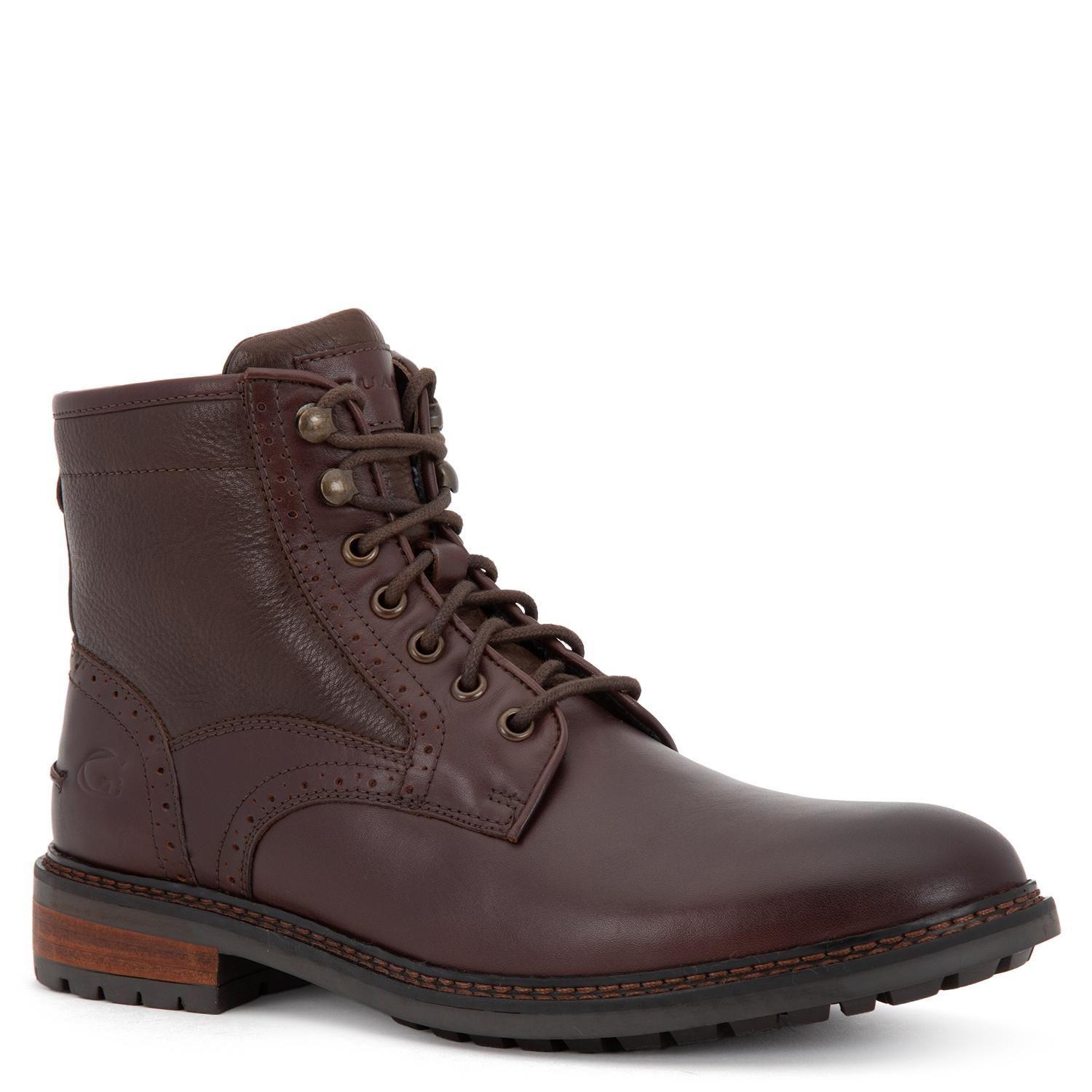 Botin de cuero hombre Guante marron Toulouse-4