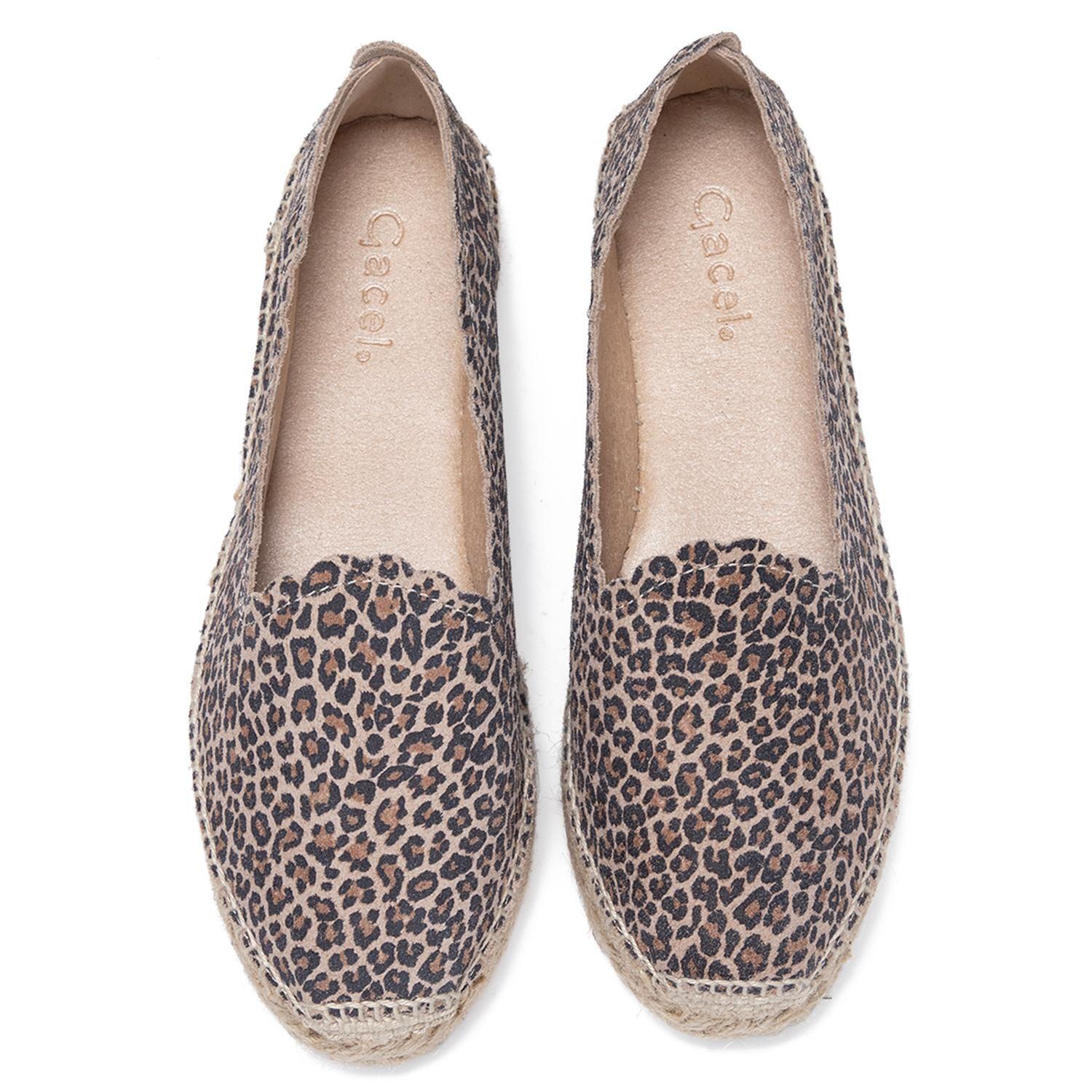 Alpargata de cuero mujer Gacel leopardo Mayra-3