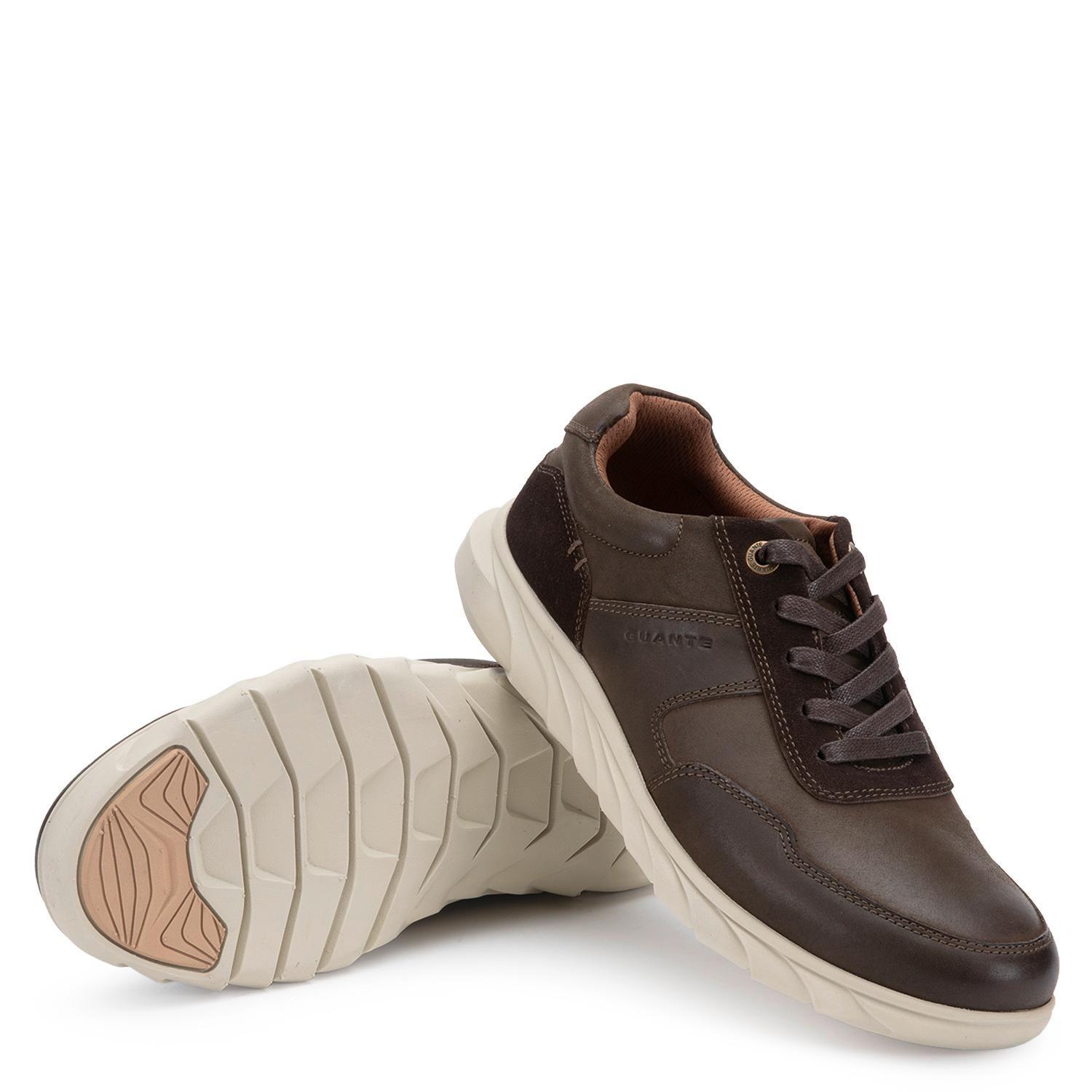 Zapato de cuero hombre Guante chocolate Mumbai-3