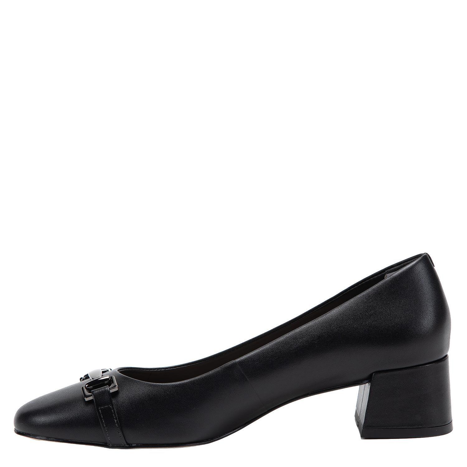 Zapato de cuero mujer Gacel negro Elli 0661200-2