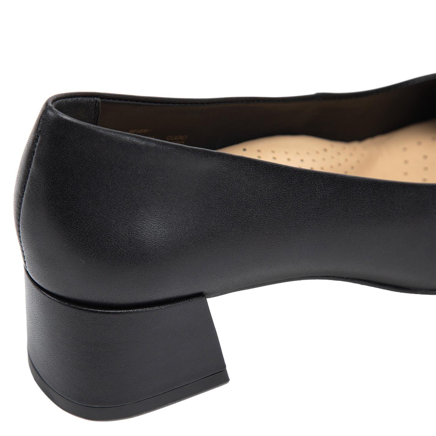 Zapato de cuero mujer Gacel negro Elli 0661200-6