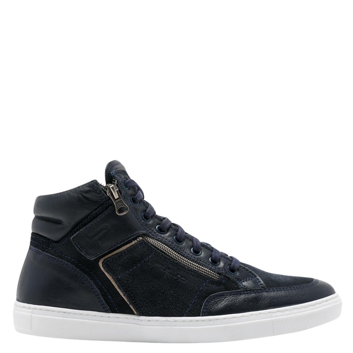 Zapatilla de cuero hombre Guante Marino Garda 0034419-0
