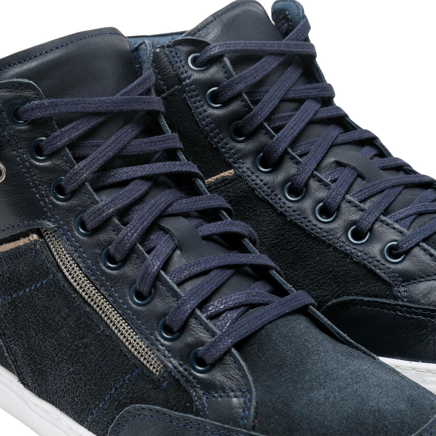 Zapatilla de cuero hombre Guante Marino Garda 0034419-3
