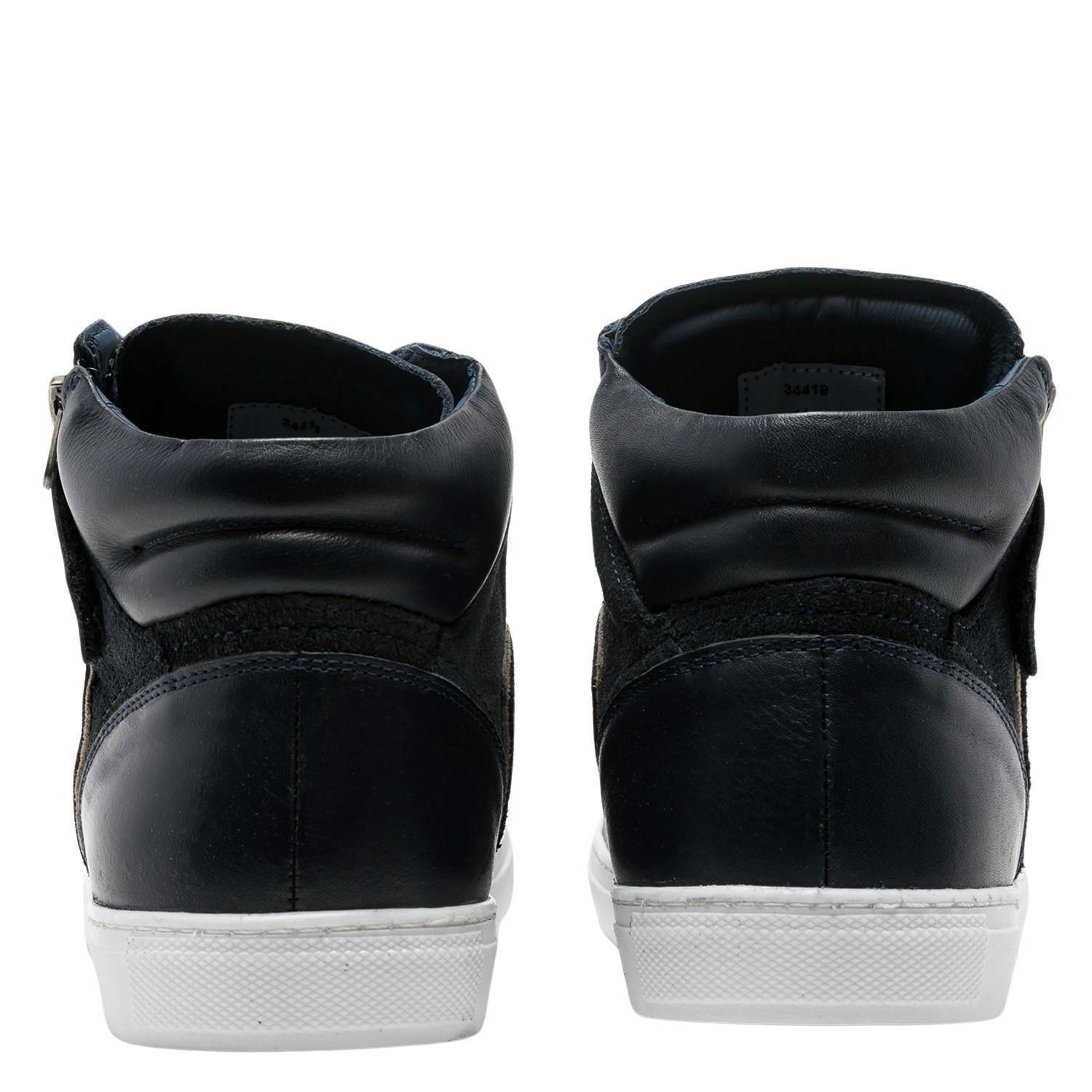 Zapatilla de cuero hombre Guante Marino Garda 0034419-4