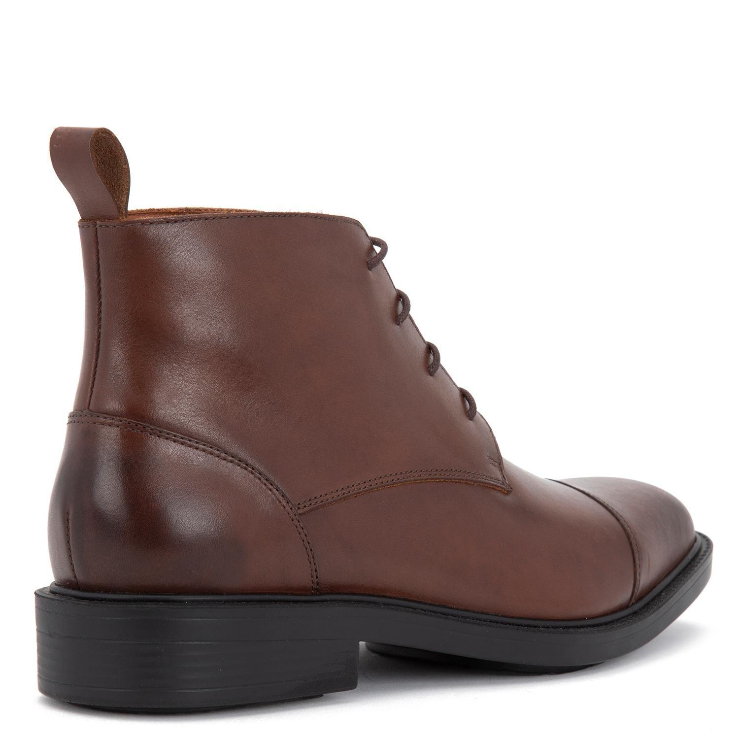 Botin de cuero hombre Guante marron Boston-3