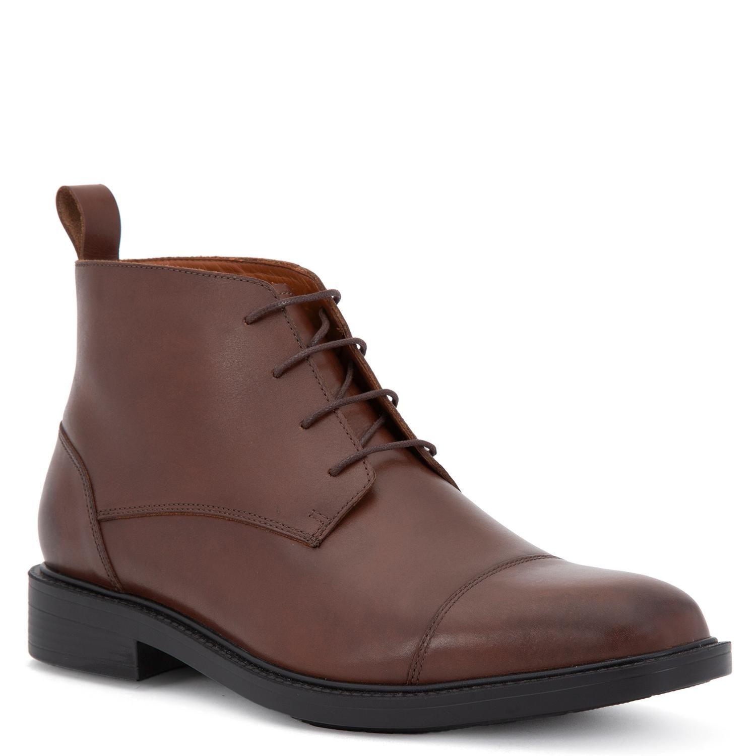 Botin de cuero hombre Guante marron Boston-4