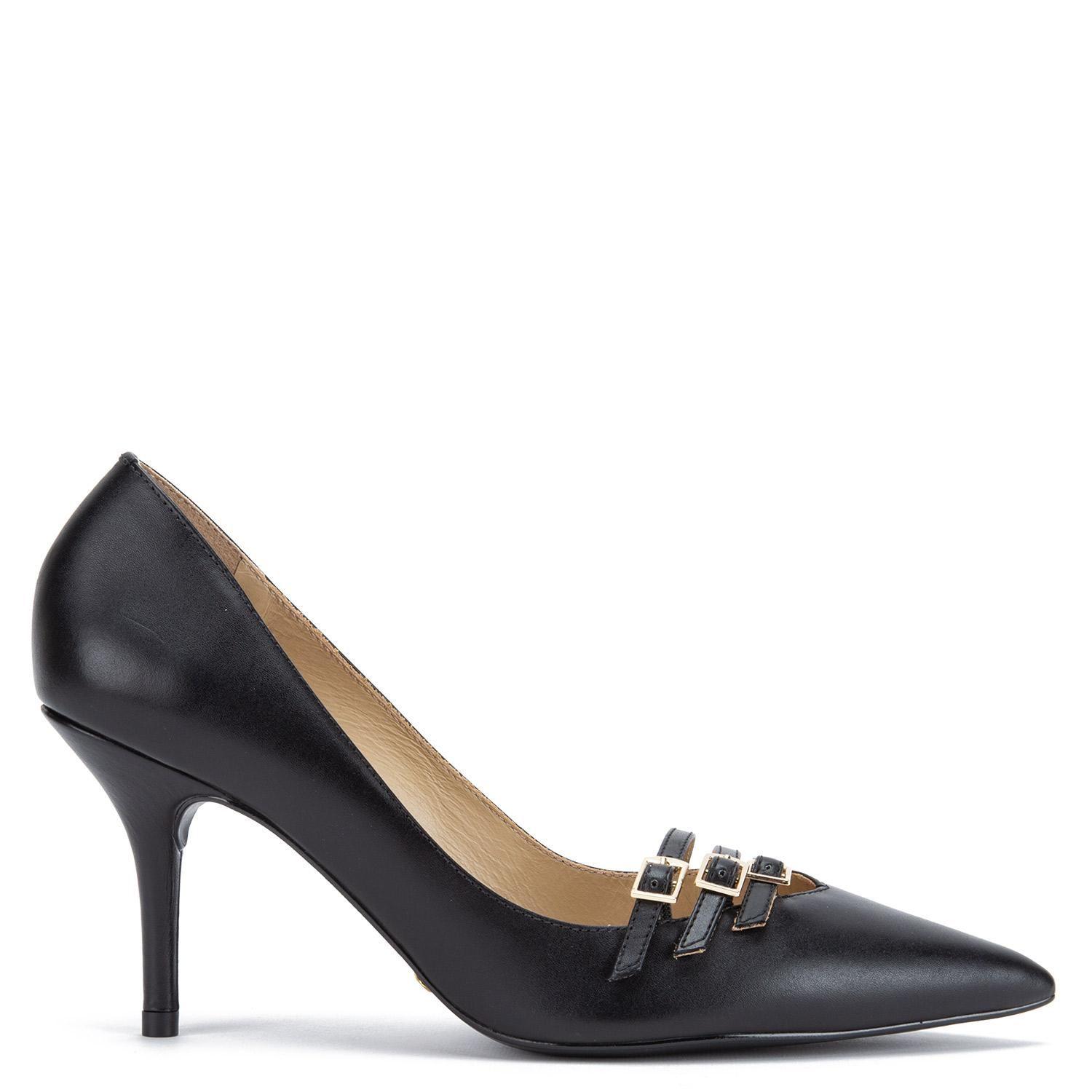 Zapato de cuero mujer Gacel negro Irune 0660422-0