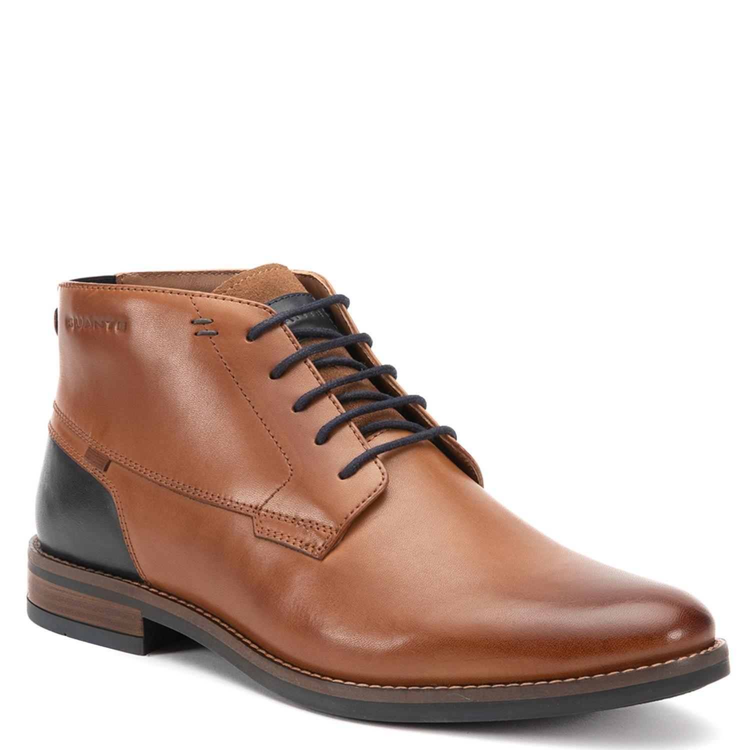 Botin de cuero hombre Guante camel Task 0036223-2