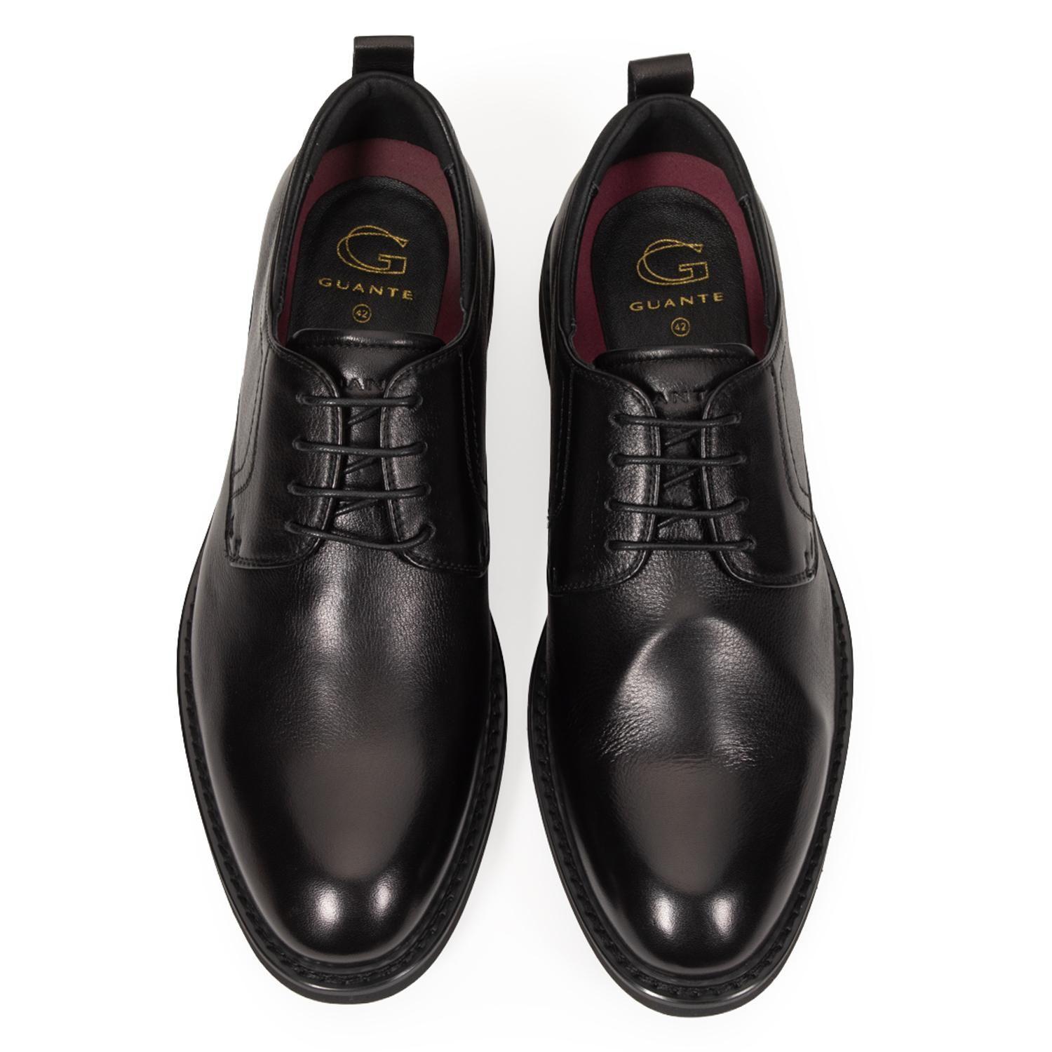 Zapato de cuero hombre Guante negro Vilos-2