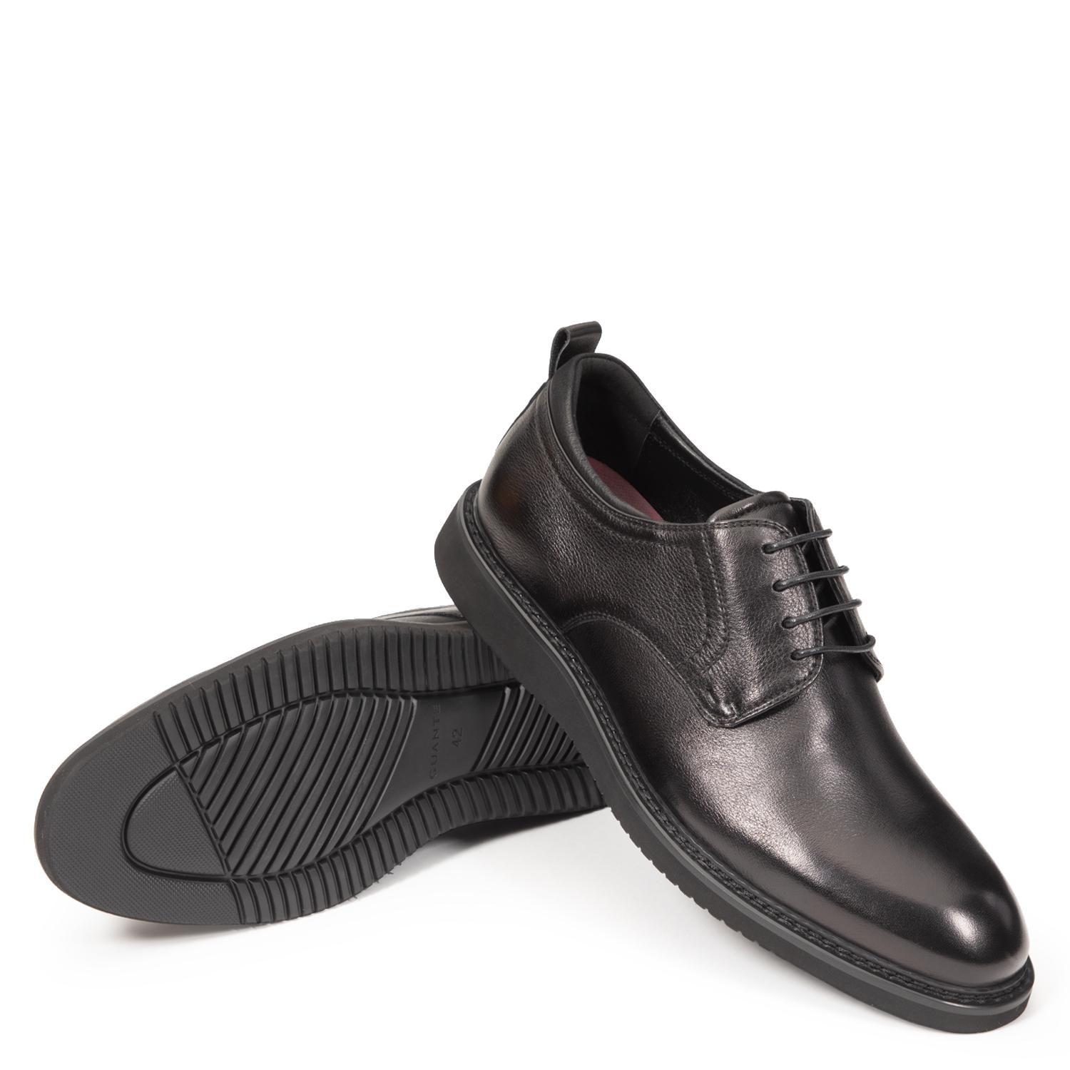 Zapato de cuero hombre Guante negro Vilos-4