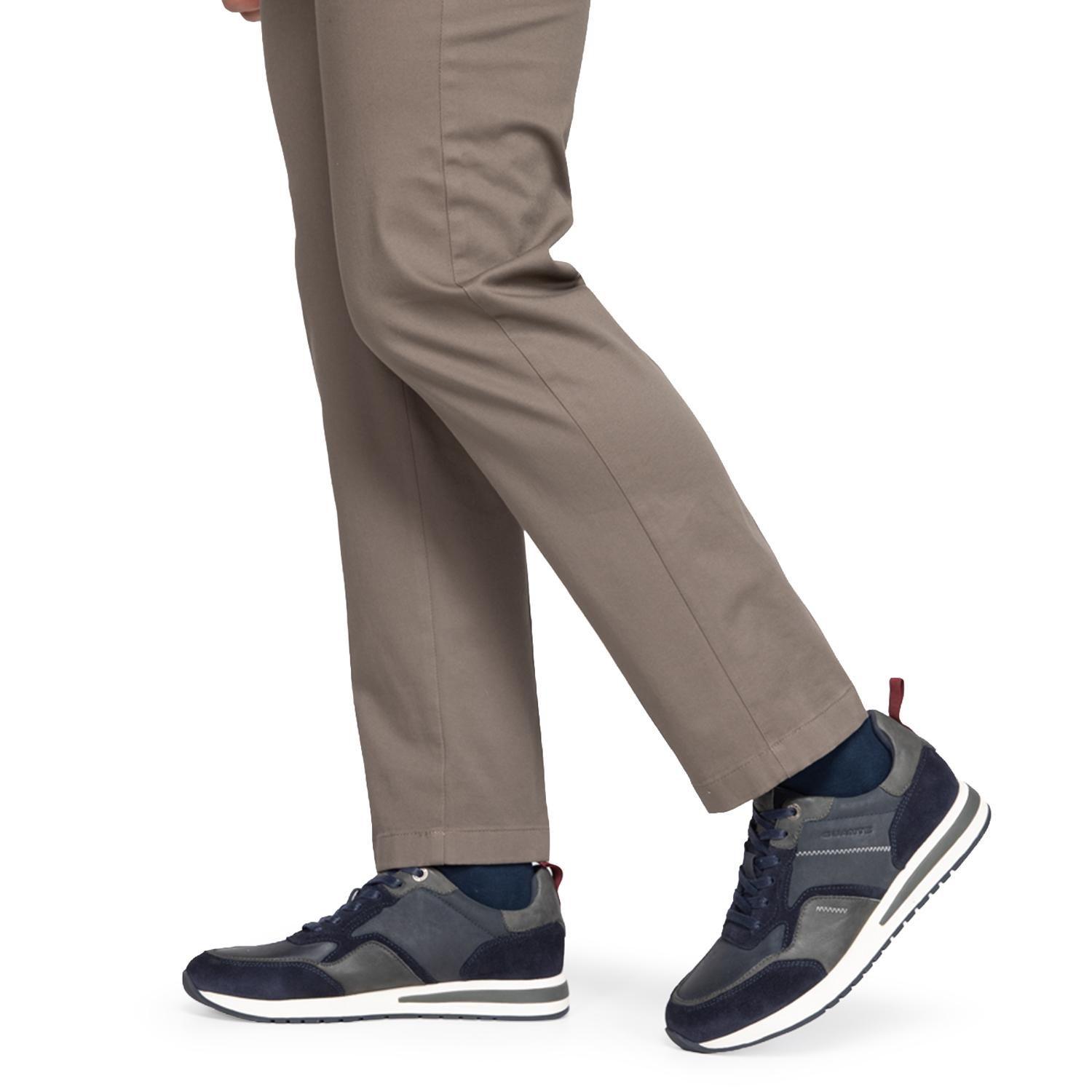 Zapatilla de cuero hombre Guante marino Pekin-1