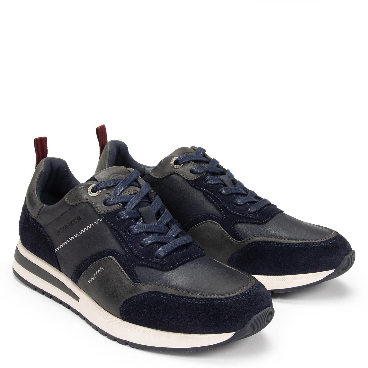 Zapatilla de cuero hombre Guante marino Pekin-3
