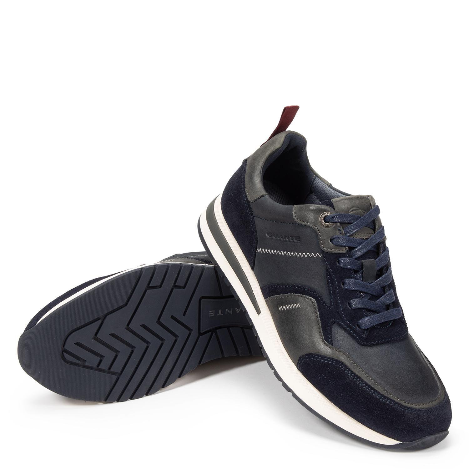 Zapatilla de cuero hombre Guante marino Pekin-4