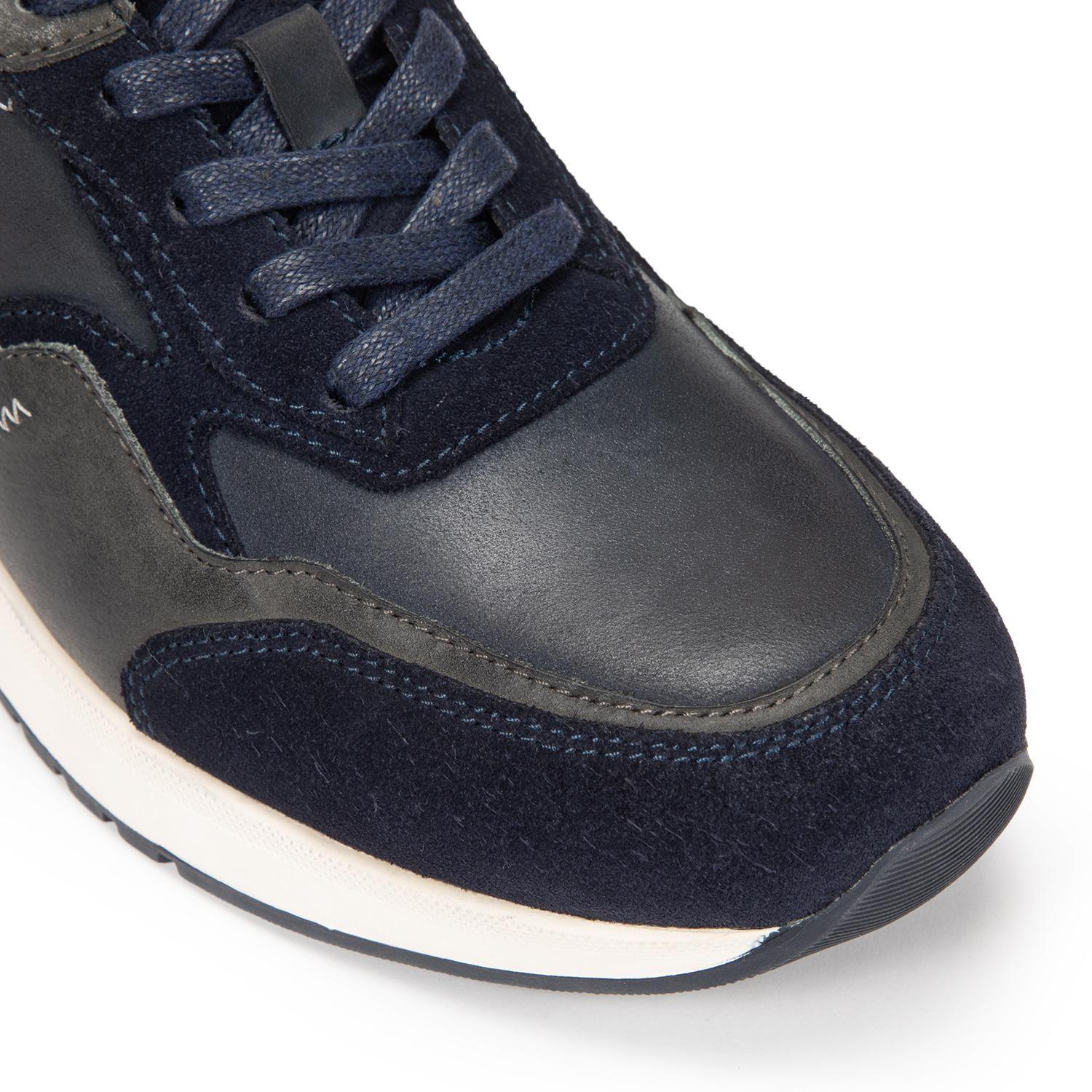 Zapatilla de cuero hombre Guante marino Pekin-5