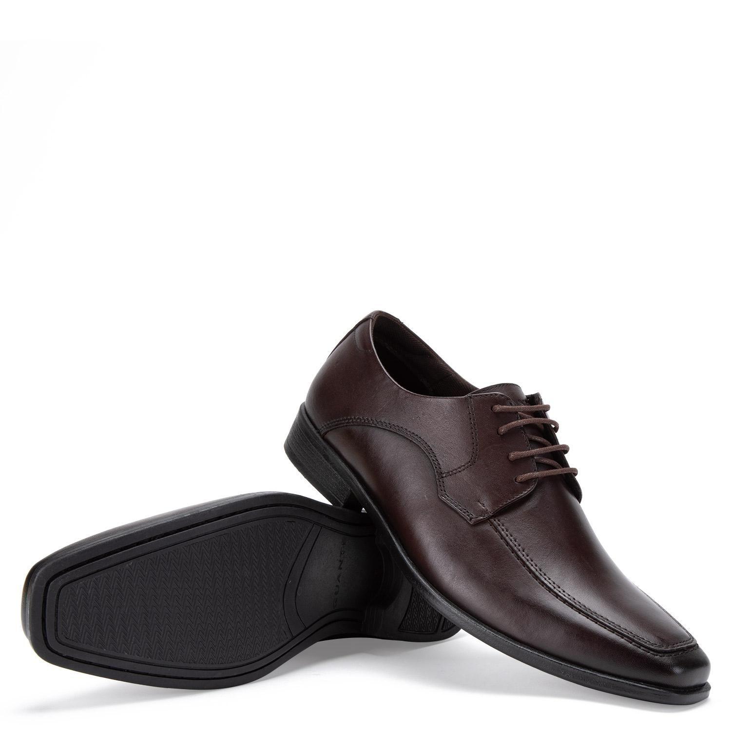 Zapato de cuero hombre Guante chocolate Veneza-3