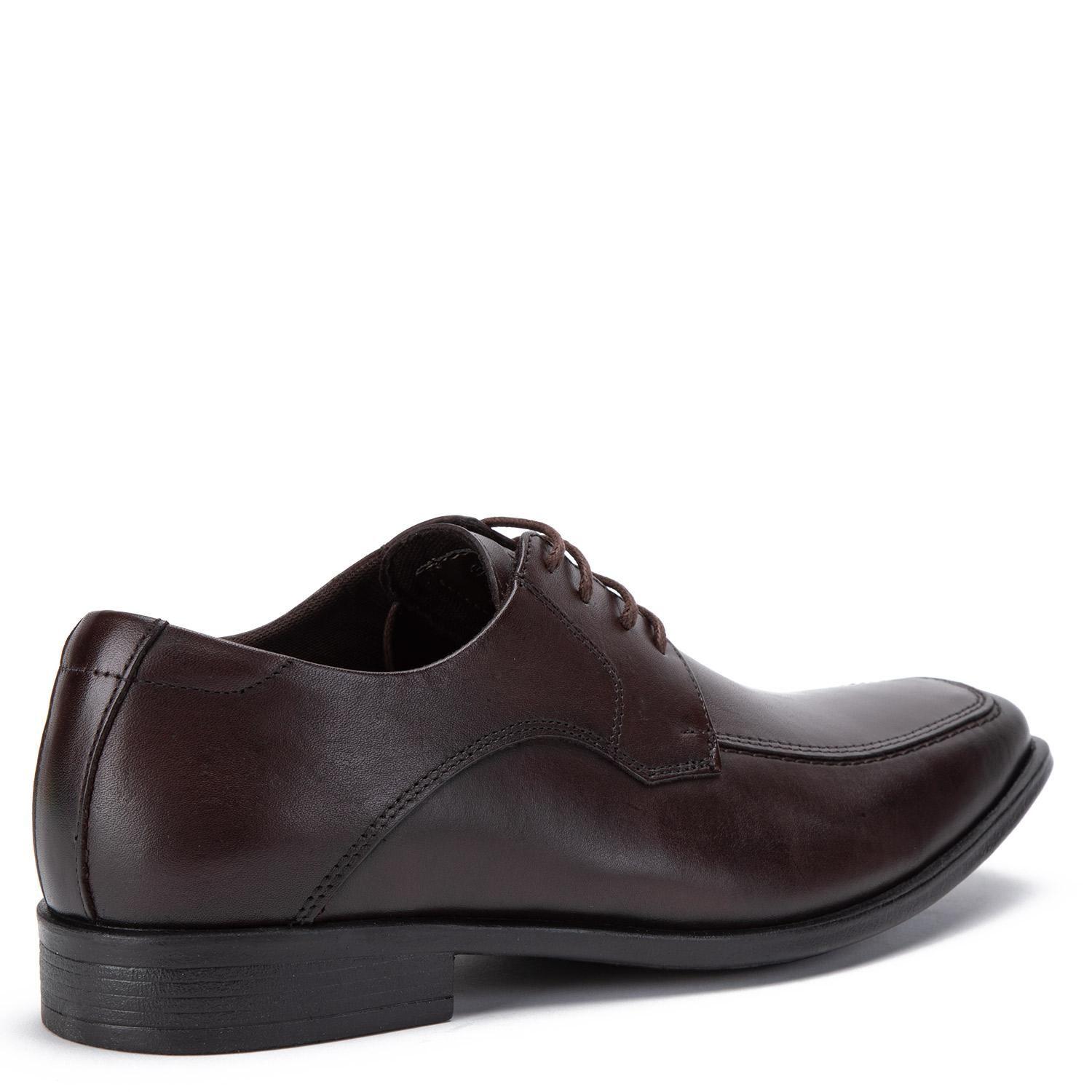 Zapato de cuero hombre Guante chocolate Veneza-4