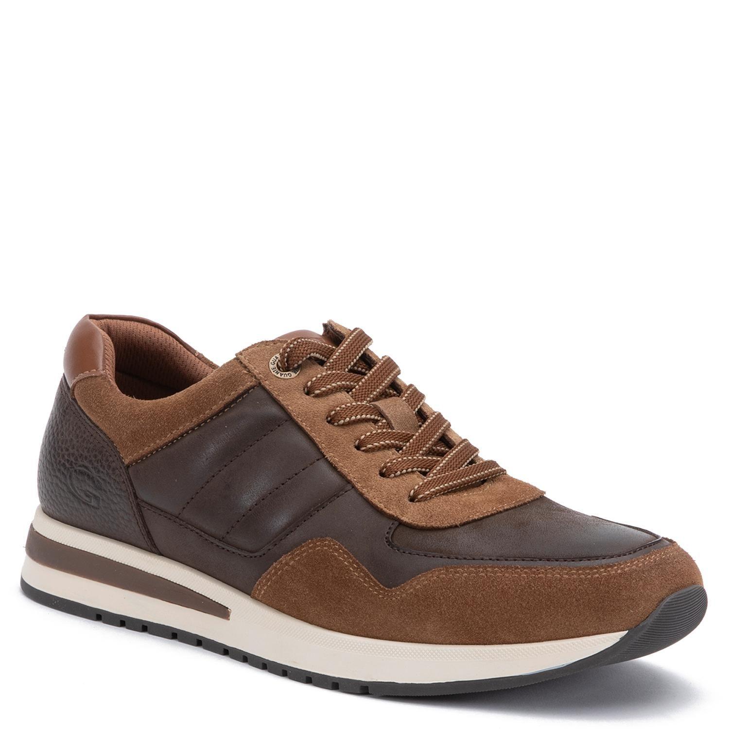 Zapatilla de cuero hombre Guante tostado Pekin-2