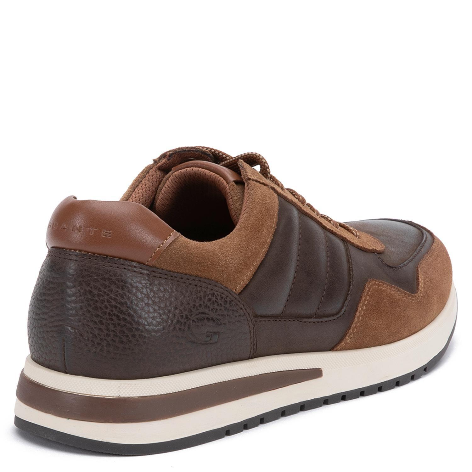 Zapatilla de cuero hombre Guante tostado Pekin-4