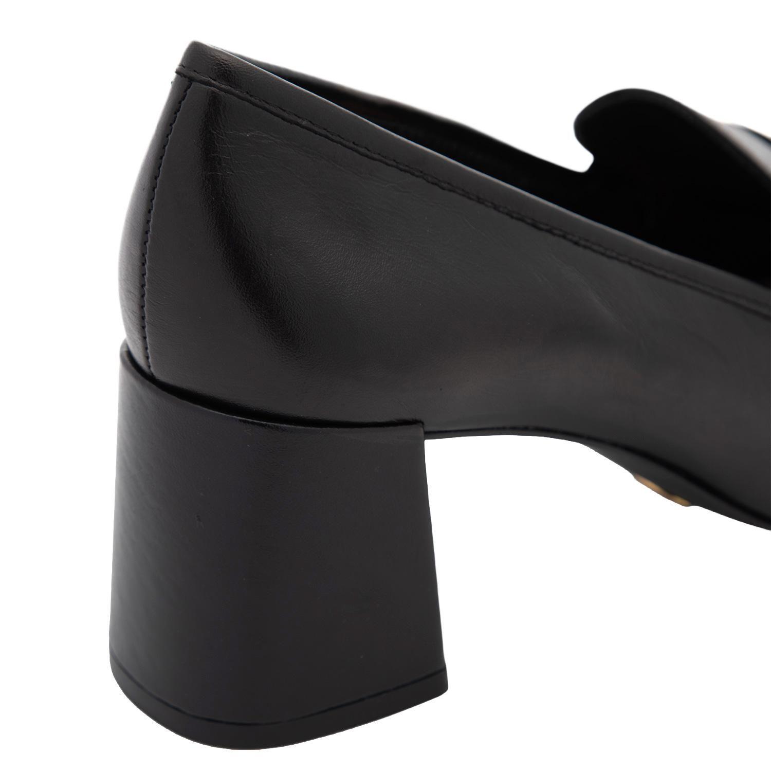 Zapato de cuero mujer Gacel negro Aubrey 0661125-6