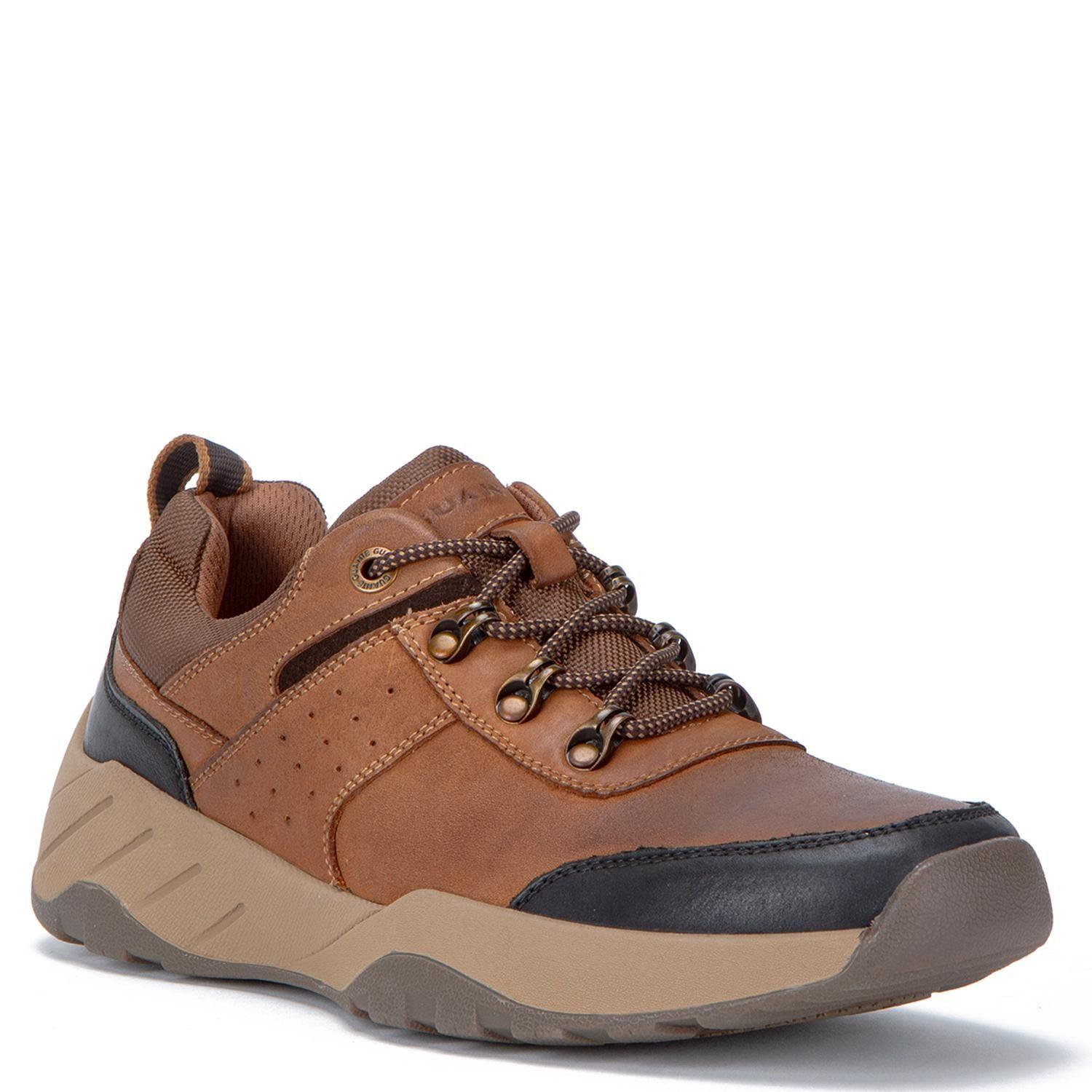 Zapato de cuero hombre Guante camel Agra-2