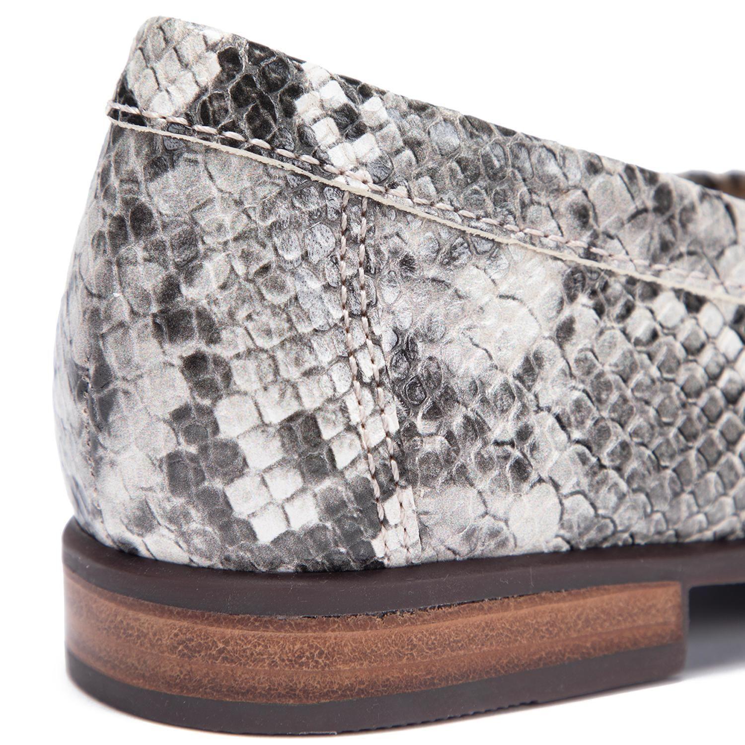 Mocasin de cuero mujer Gacel animal print Siri-6