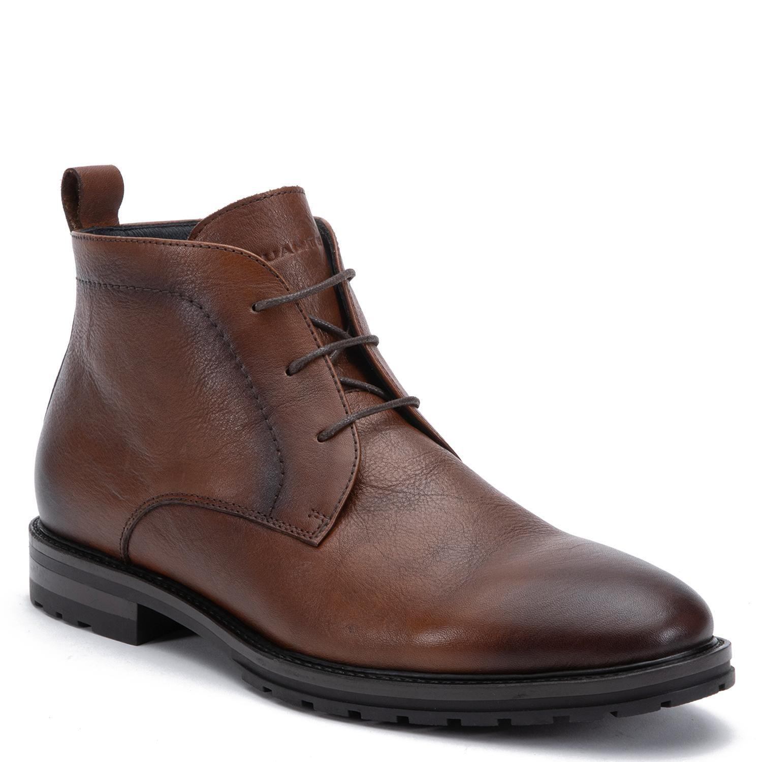 Botin de cuero hombre Guante brandy Soller 0036235-2