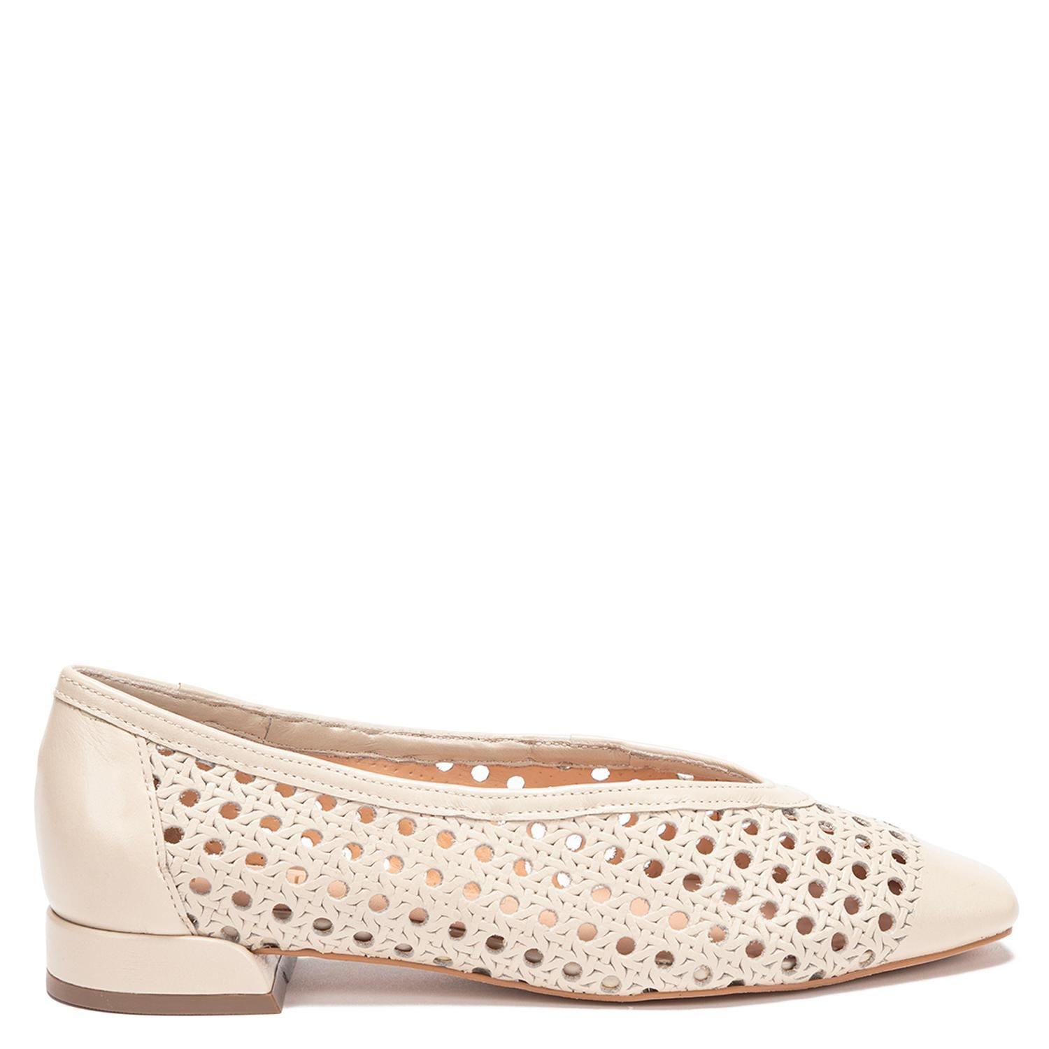 Zapato de cuero mujer Gacel crudo Andre-0