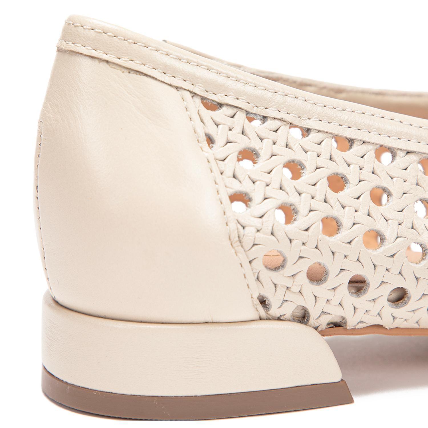 Zapato de cuero mujer Gacel crudo Andre-6