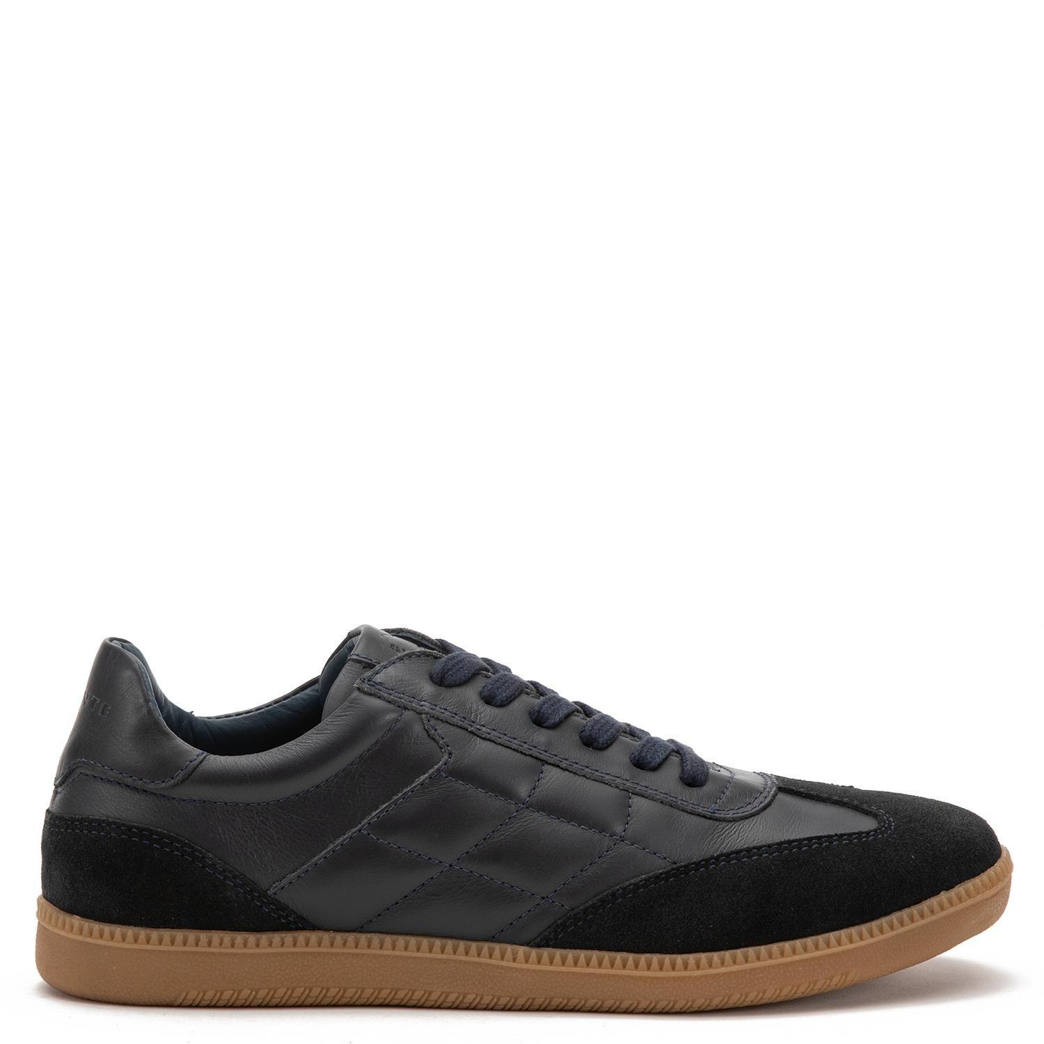 Zapatilla de cuero hombre Guante marino Keith-0