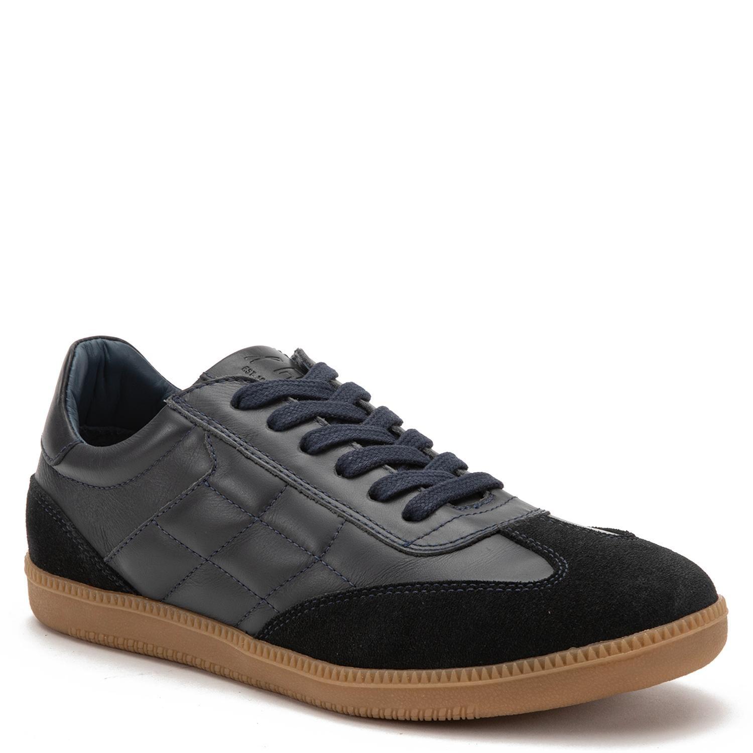 Zapatilla de cuero hombre Guante marino Keith-2