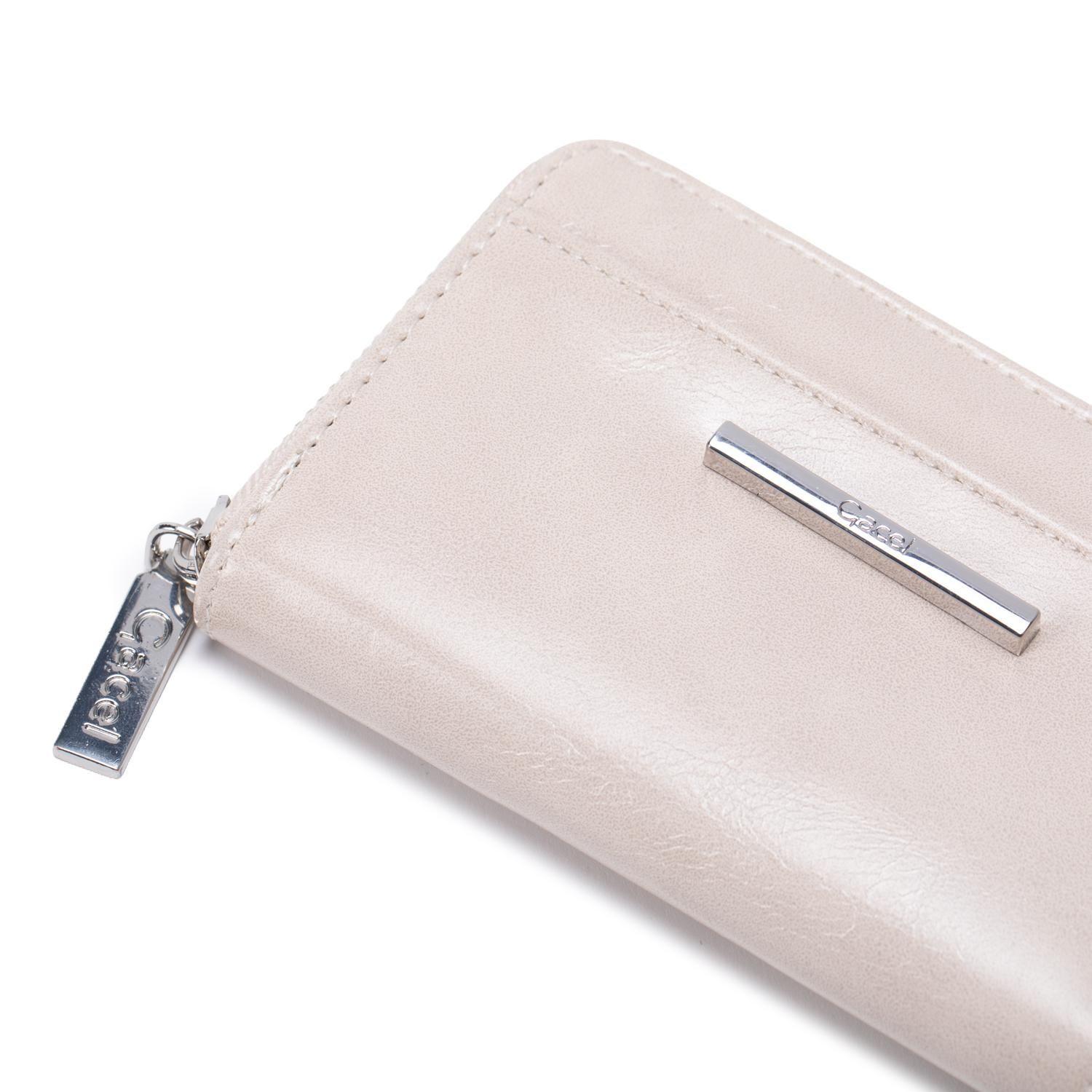 Billetera mujer Gacel off white mediana-2