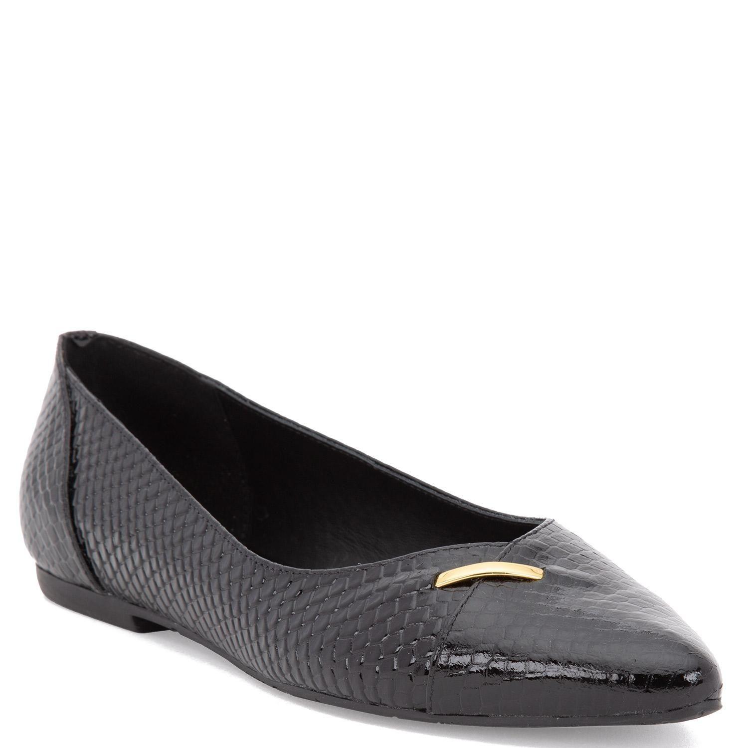 Ballerina de cuero mujer Gacel Negro Kim 0659955-3